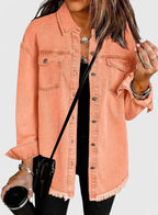 Women's Novalyssa Denim Jacket | Relaxed Fit Outerwear