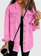 Women's Novalyssa Denim Jacket | Relaxed Fit Outerwear