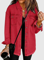Women's Novalyssa Denim Jacket | Relaxed Fit Outerwear