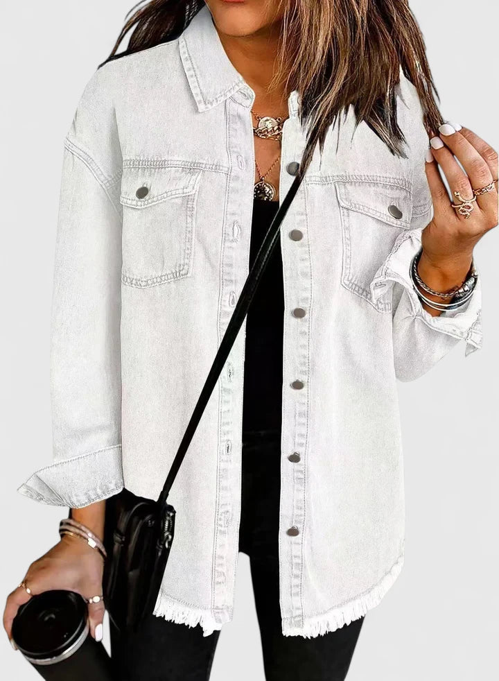 Women's Novalyssa Denim Jacket | Relaxed Fit Outerwear