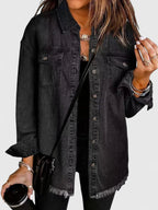 Women's Novalyssa Denim Jacket | Relaxed Fit Outerwear