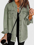 Women's Novalyssa Denim Jacket | Relaxed Fit Outerwear