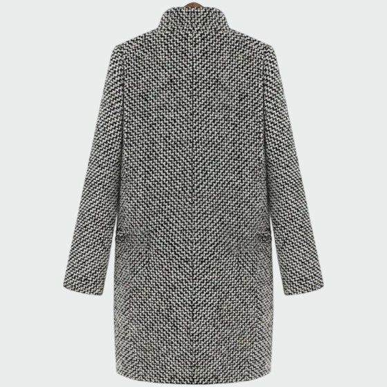 Olivia Women's Elegant Long Coat | Tailored Warm Outerwear