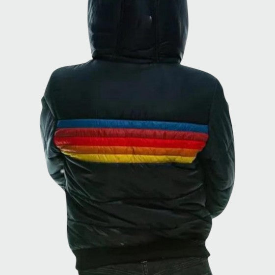 Women's Olivia Waterproof Puffer Jacket | Warm Color-Block Coat