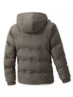 Men's Hooded Puffer Jacket | Plus-Size Warm Outerwear