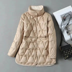 Women's Quilted Down Jacket | Warm Winter Outerwear