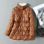 Women's Quilted Down Jacket | Warm Winter Outerwear