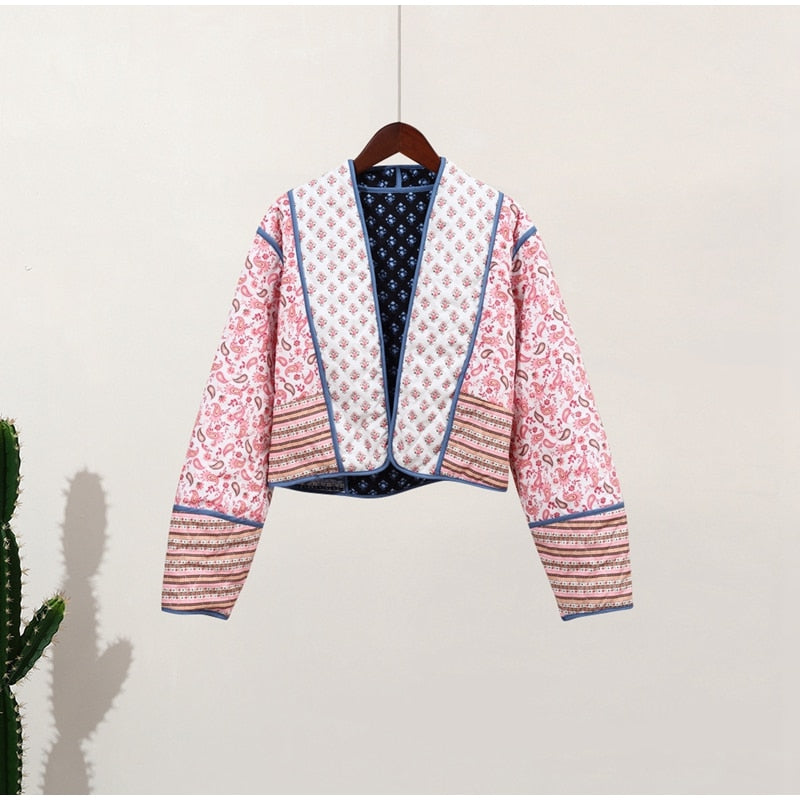 Women's Vintage Reversible Jacket | Two In One Coat