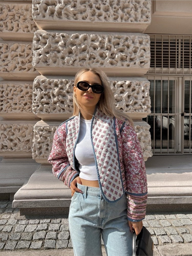Women's Vintage Reversible Jacket | Two In One Coat