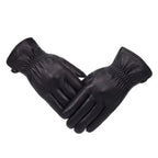 Women's Genuine Leather Gloves - Winter Sheepskin & Deerskin Insulated Outdoor Gloves
