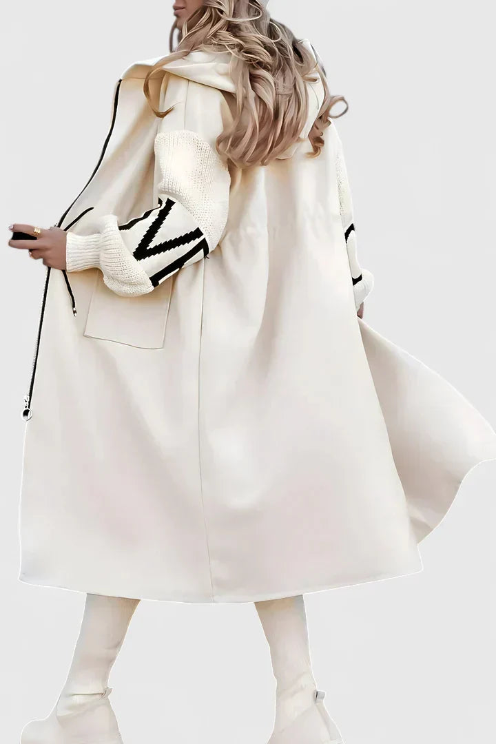 Women's Sophia Hooded Coat | Elegant Winter Outerwear