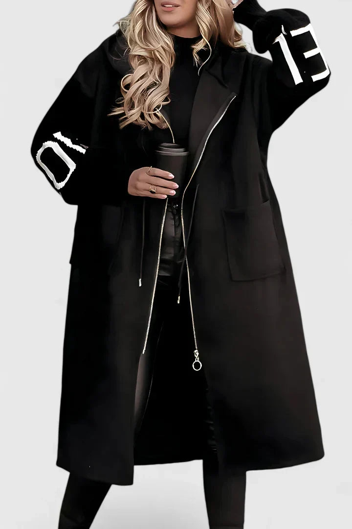 Women's Sophia Hooded Coat | Elegant Winter Outerwear