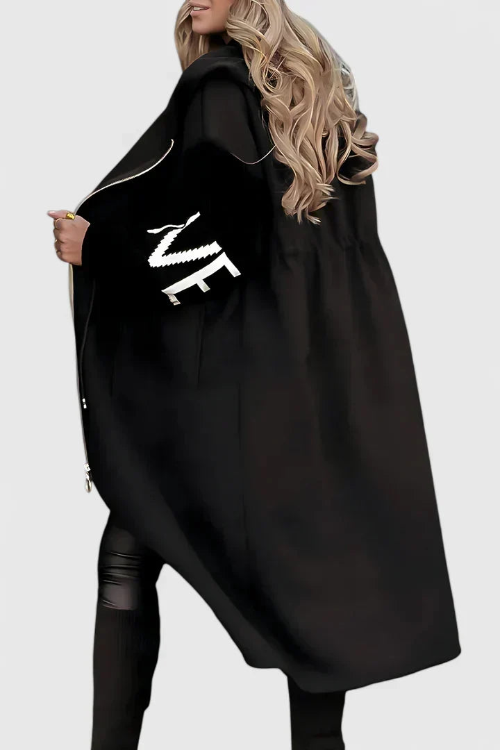 Women's Sophia Hooded Coat | Elegant Winter Outerwear