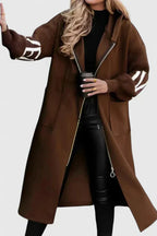 Women's Sophia Hooded Coat | Elegant Winter Outerwear