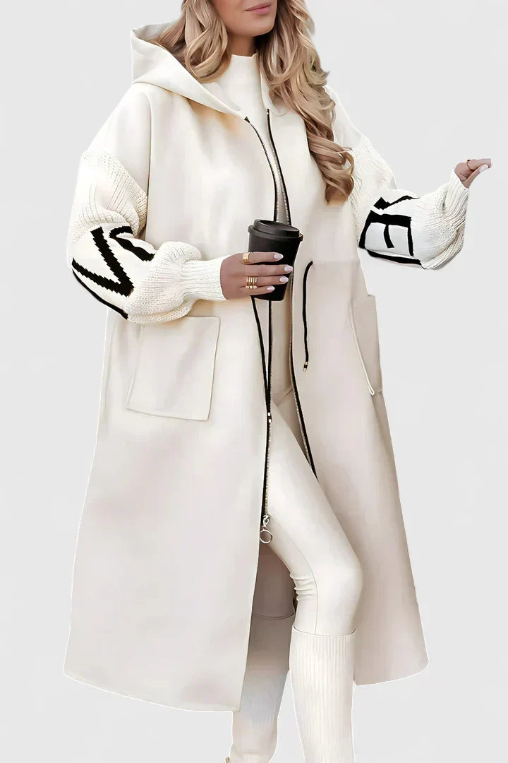 Women's Sophia Hooded Coat | Elegant Winter Outerwear