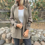 Women's Double-Breasted Coat | Warm & Elegant Outerwear
