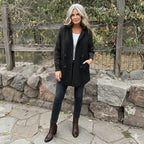Women's Double-Breasted Coat | Warm & Elegant Outerwear