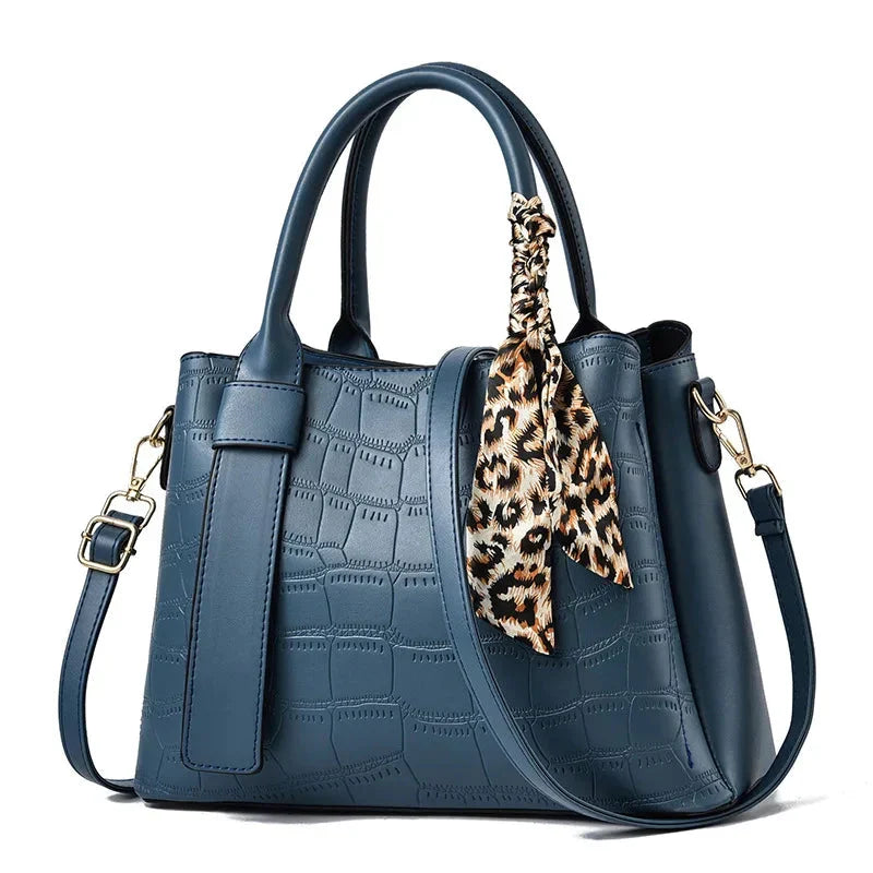 Structured Embossed Tote Bag for Women – Elegant & Versatile Design