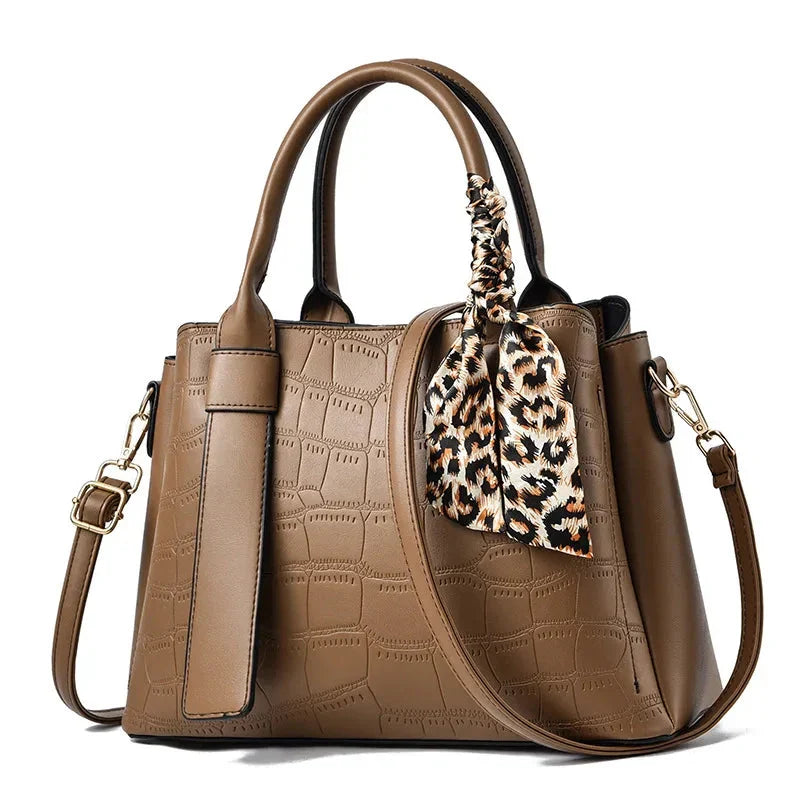 Structured Embossed Tote Bag for Women – Elegant & Versatile Design