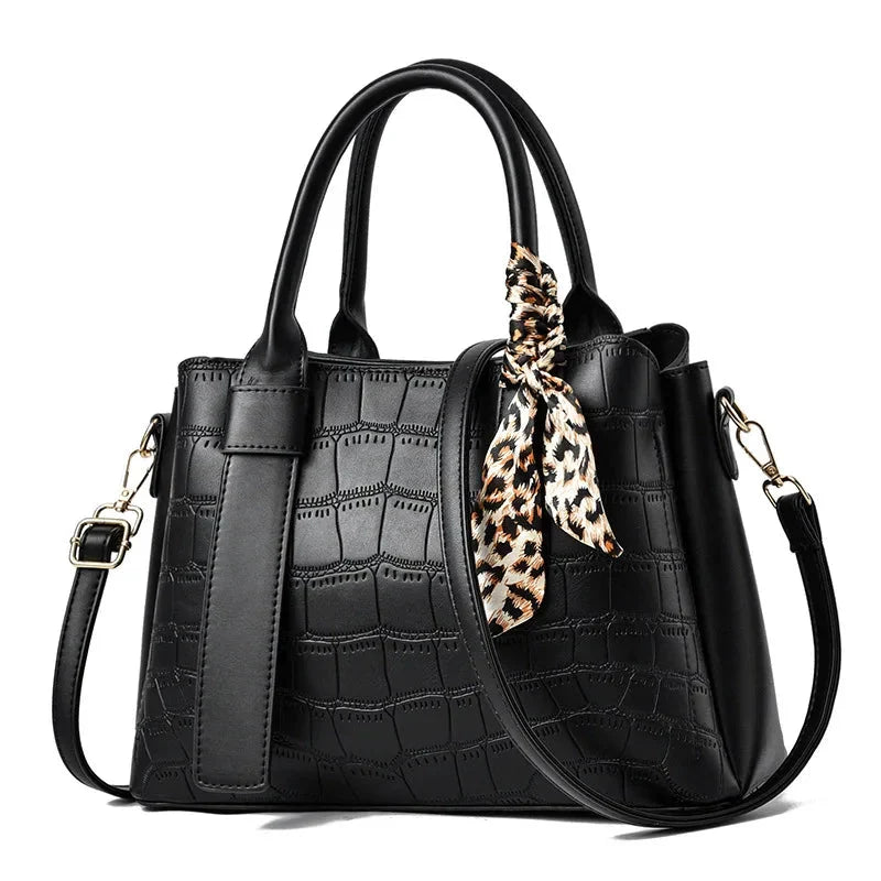 Structured Embossed Tote Bag for Women – Elegant & Versatile Design