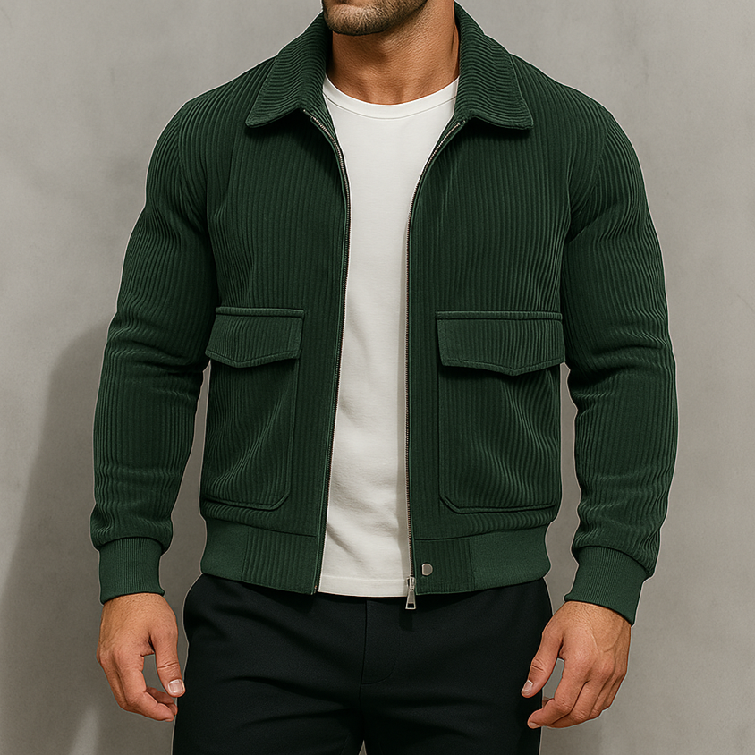 Men's Corduroy Jacket – Casual Vintage Outerwear Coat