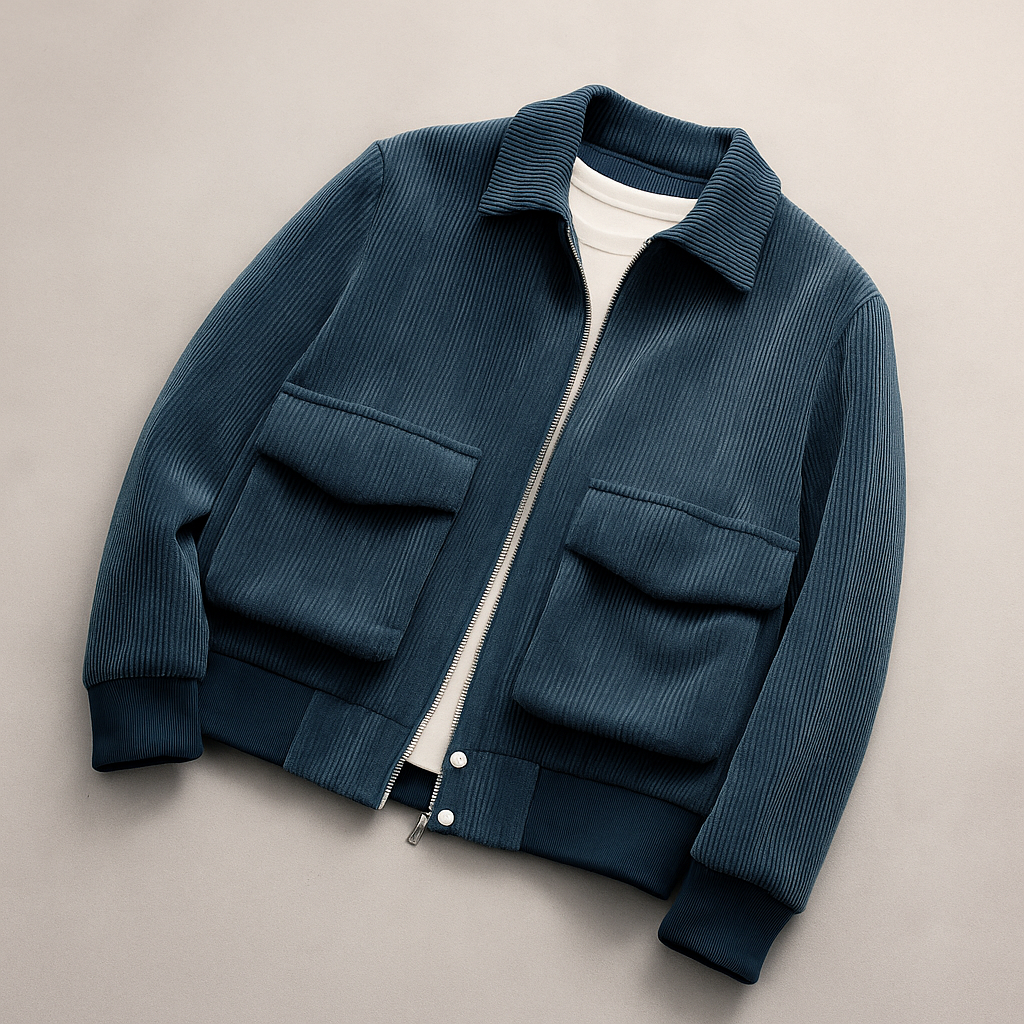 Men's Corduroy Jacket – Casual Vintage Outerwear Coat