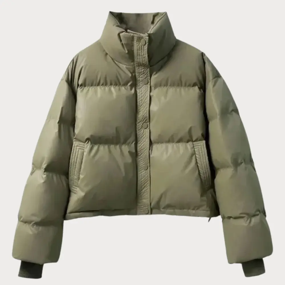 Women's Margot Puffer Jacket | Trendy Cropped Winter Coat