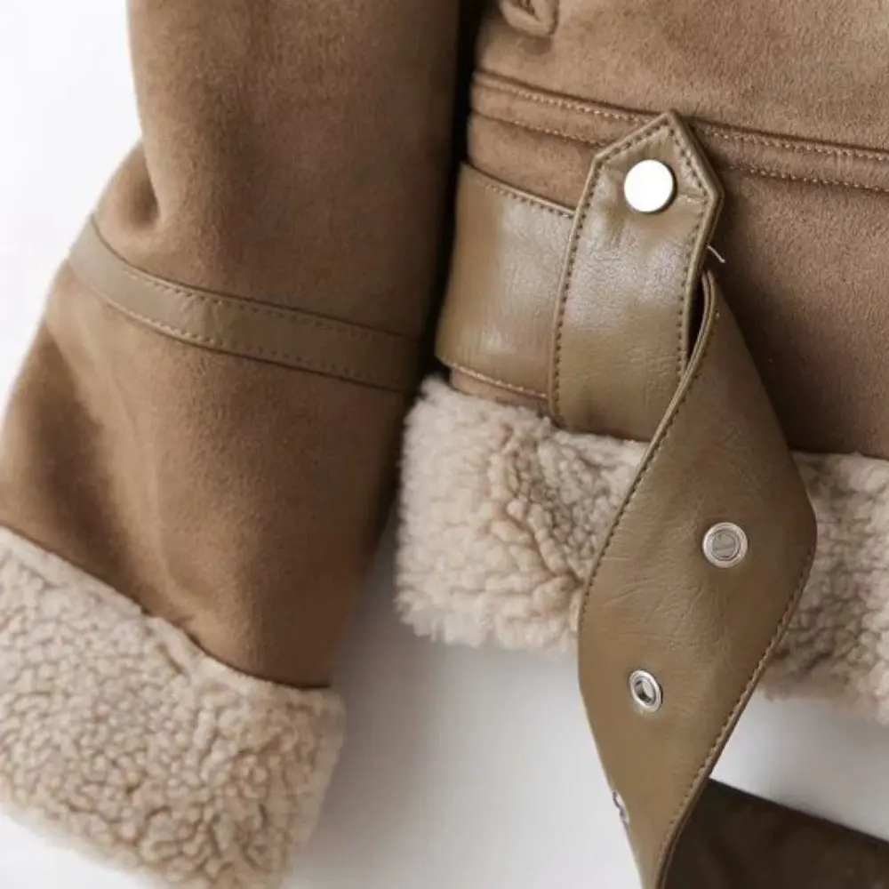 Women's Cecilia Suede Jacket | Timeless Faux Suede Coat