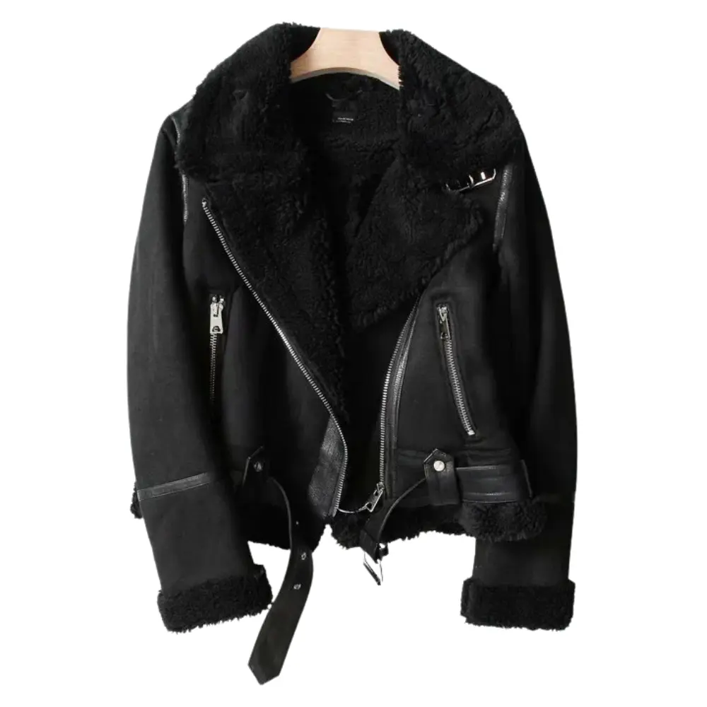 Women's Cecilia Suede Jacket | Timeless Faux Suede Coat