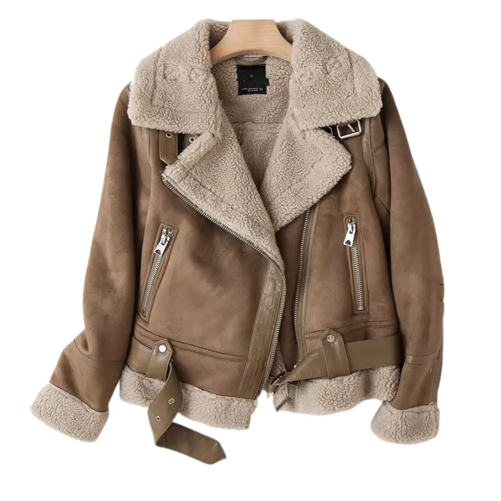 Women's Cecilia Suede Jacket | Timeless Faux Suede Coat
