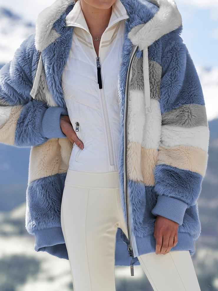 Women's Teddy Fleece Jacket | Warm Plush Winter Coat