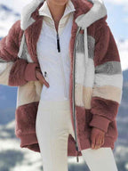 Women's Teddy Fleece Jacket | Warm Plush Winter Coat