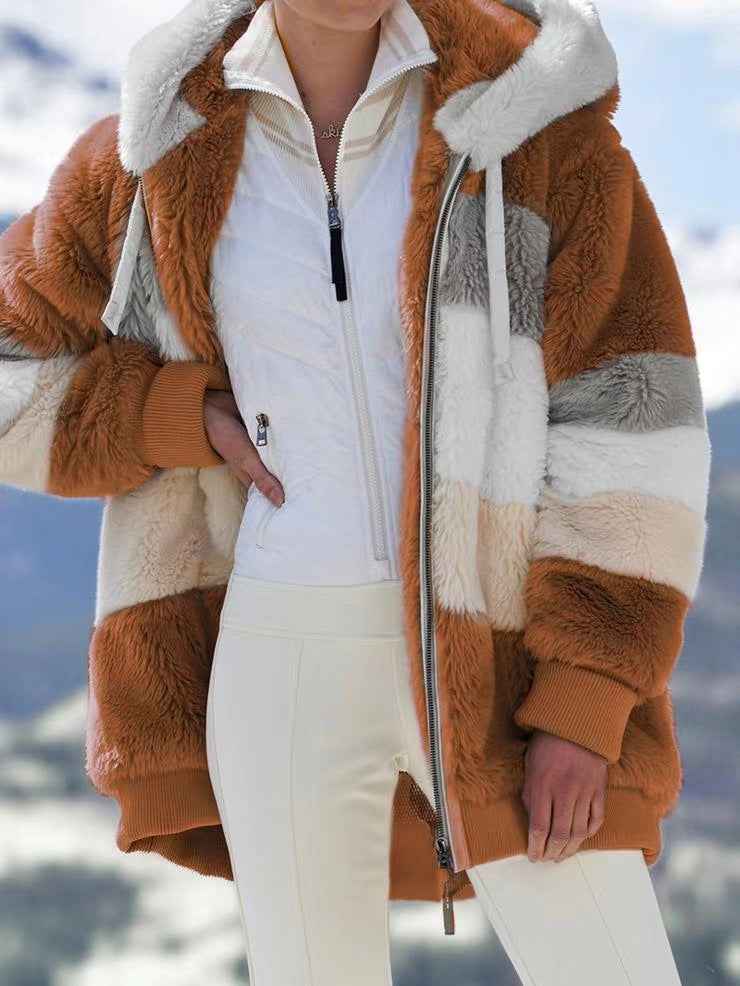 Women's Teddy Fleece Jacket | Warm Plush Winter Coat