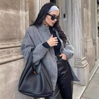 Women's Thermal O-Neck Jacket | Warm Coat