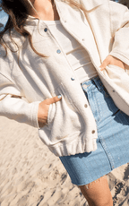 Women's Thermal O-Neck Jacket | Warm Coat