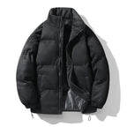 Men's Fleece-Lined Deerskin Velvet Parka | Winter Jacket
