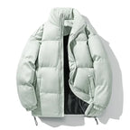 Men's Fleece-Lined Deerskin Velvet Parka | Winter Jacket