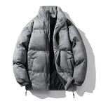 Men's Fleece-Lined Deerskin Velvet Parka | Winter Jacket