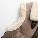 Women's Fleece Zipper Vest | Warm Tri-Color Gilet