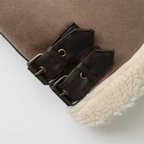 Women's Fleece Zipper Vest | Warm Tri-Color Gilet