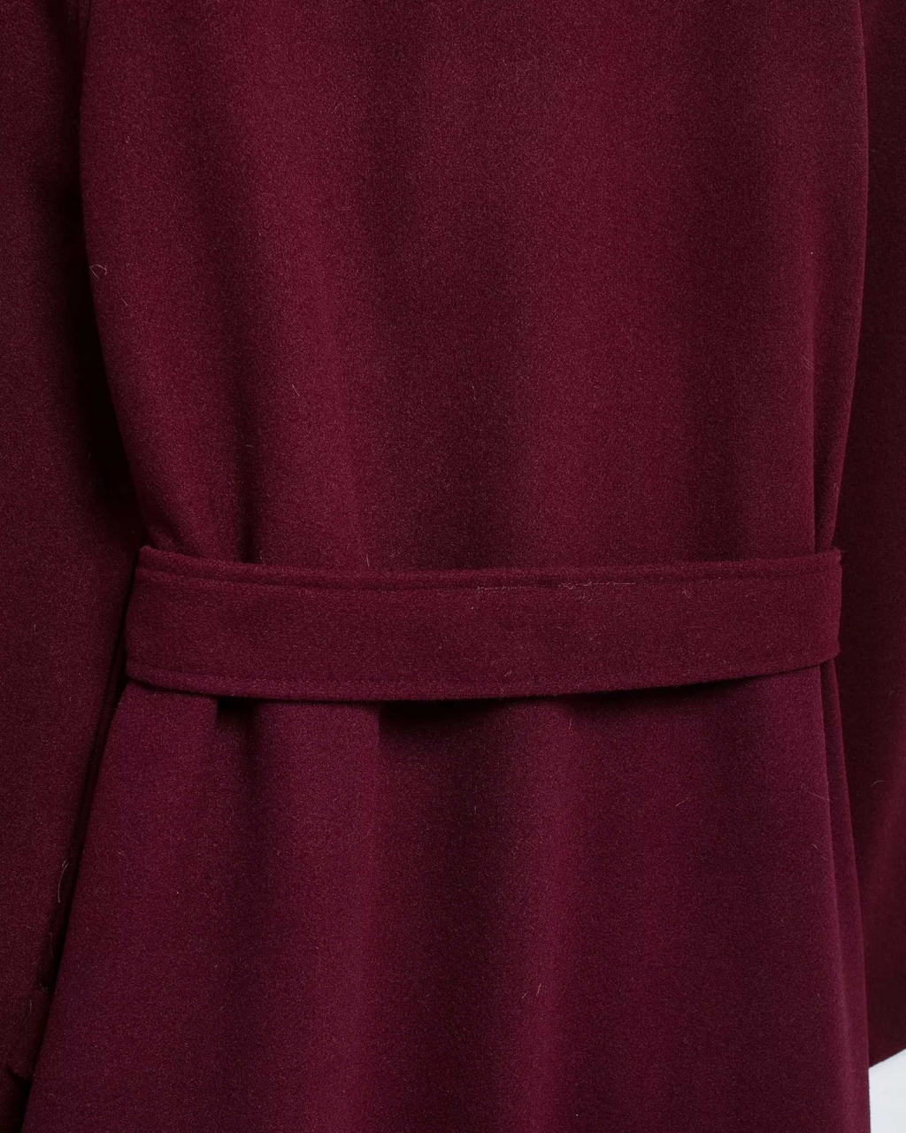 Women's Diana Tricot Trench Coat | Elegant Burgundy Outerwear