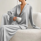 Women’s Ultra Luxe Silk Wide-Leg Pajama Set