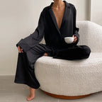 Women’s Ultra Luxe Silk Wide-Leg Pajama Set