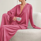 Women’s Ultra Luxe Silk Wide-Leg Pajama Set
