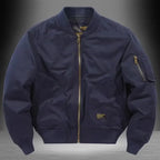 Unisex Vintage Loose-Fit Cotton Bomber Jacket | Streetwear Coat