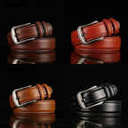 Men's  Cowhide Leather Belt | Heritage Style