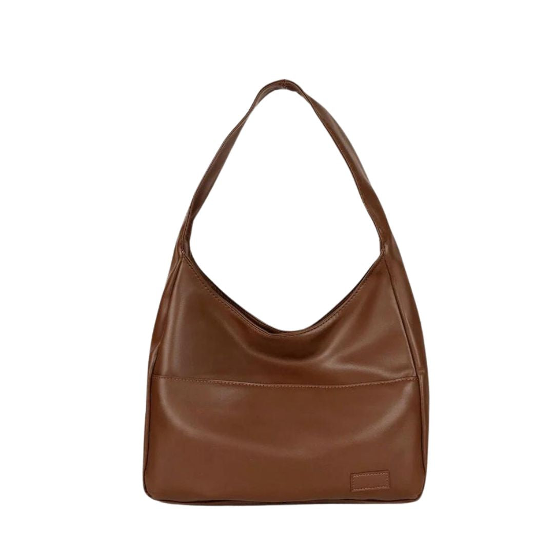 Vegan Leather Hobo Bag With Spacious Interior For Everyday