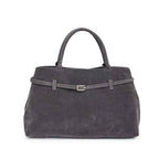 Versatile Suede Tote Bag for Everyday Use and Travel