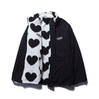 Women's Heart Fleece Winter Jacket | Warm Coat