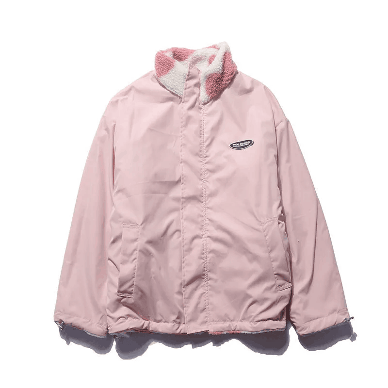 Women's Heart Fleece Winter Jacket | Warm Coat